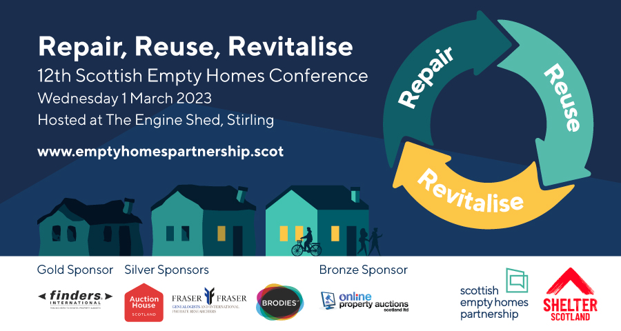 The Scottish Empty Homes Conference returns in 2023